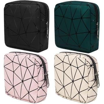 Yazabai Sanitary Napkin Storage Bag Pouch 4PCS Pads and Tampons Bags Pouches Portable Yazabai Au supplements