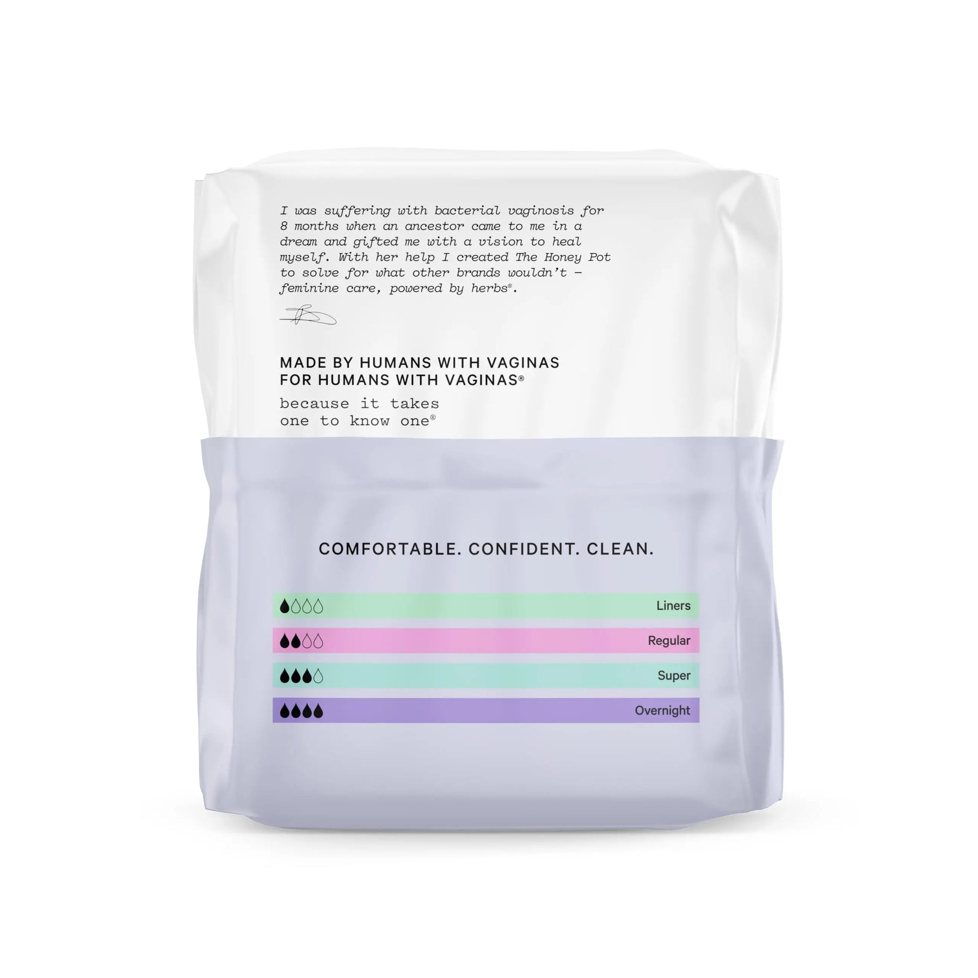 The Honey Pot Company - Non-Herbal Overnight Pads with Wings - Organic Pads for Women The Honey Pot Company Au supplements
