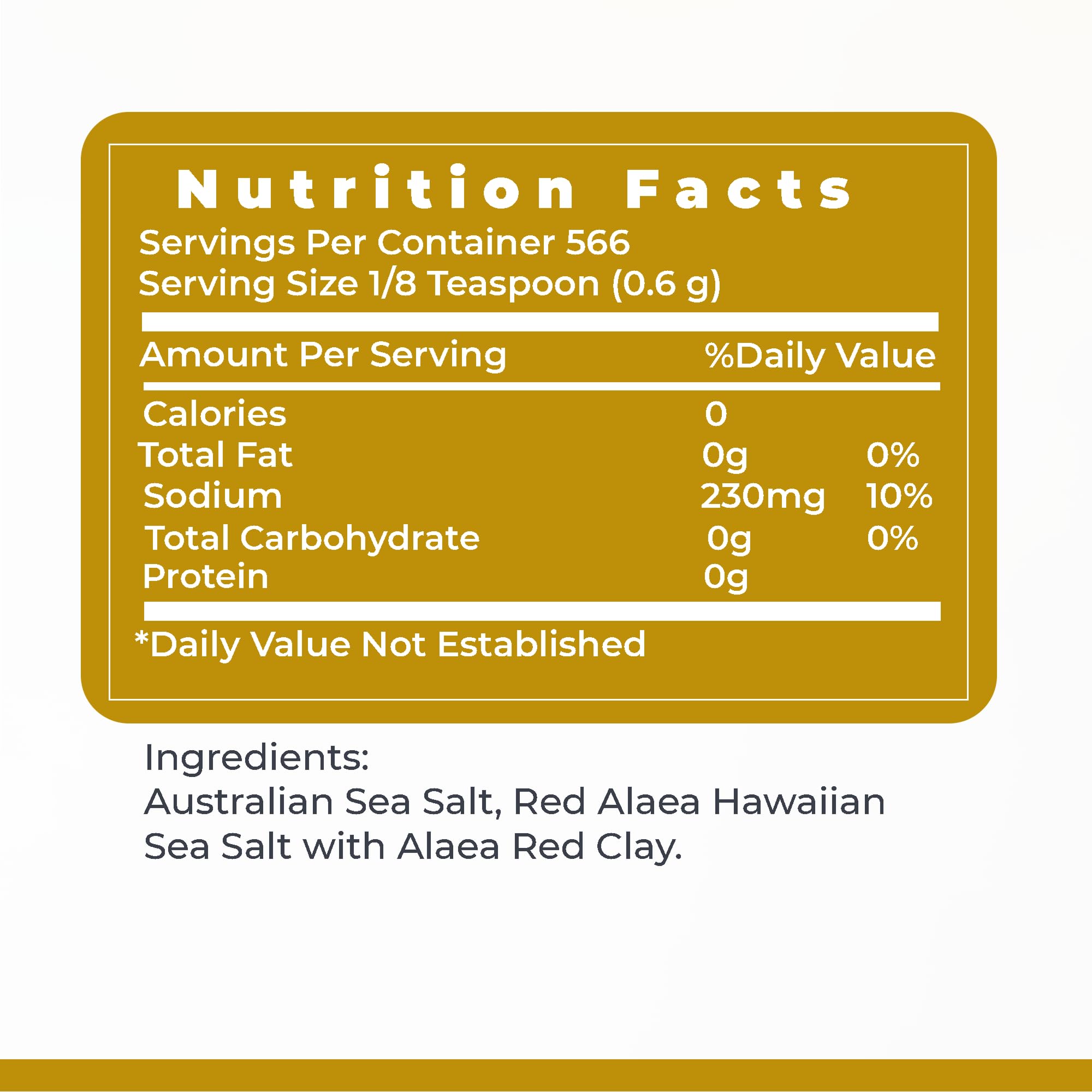 Premier Research Labs Pink Salt - Hawaiian Red Alaea Sea Salt Blend for Food, Cooking, and Eating - Flaky, Unrefined, and Additive-Free, 12 oz Premier Research Labs Au supplements