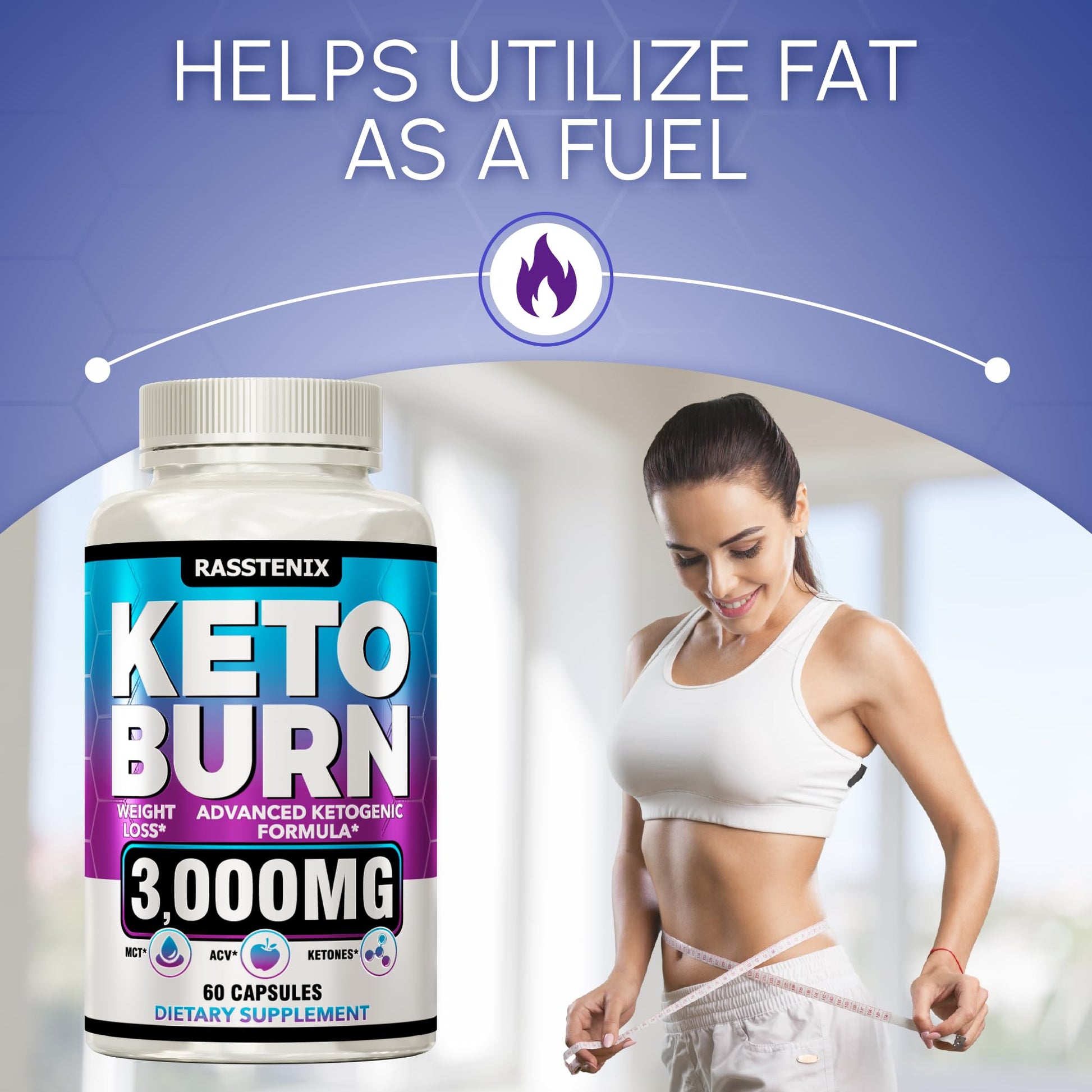 Rasstenix (2 Pack) Keto Pills - Lean Keto Diet Pills - Weight Fat Management Loss Rasstenix Au supplements