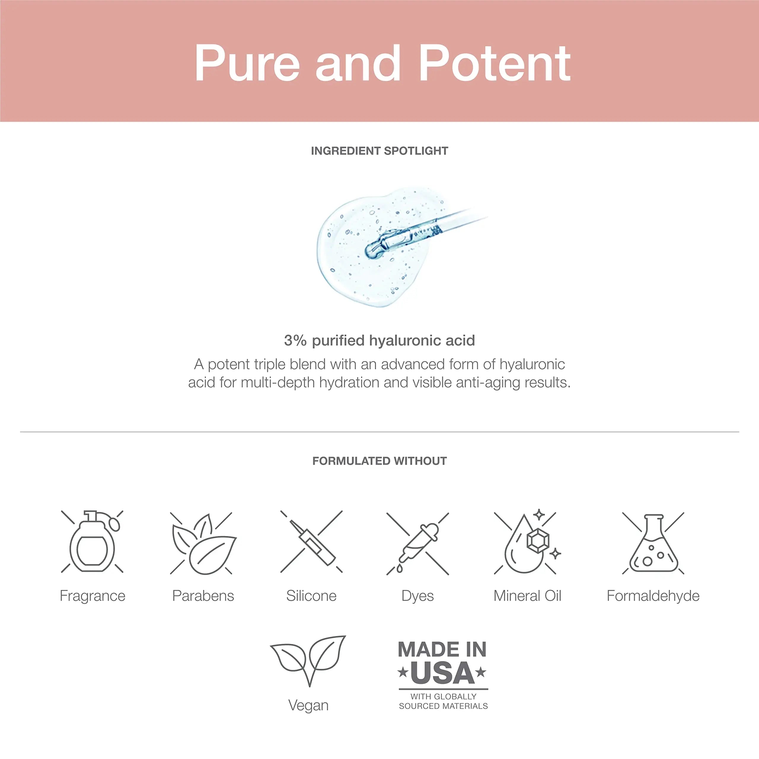 SeroVital Beauty TriHydrate Concentrate - 3% Hyaluronic Acid - 3 Forms - Anti Aging Serovital Au supplements