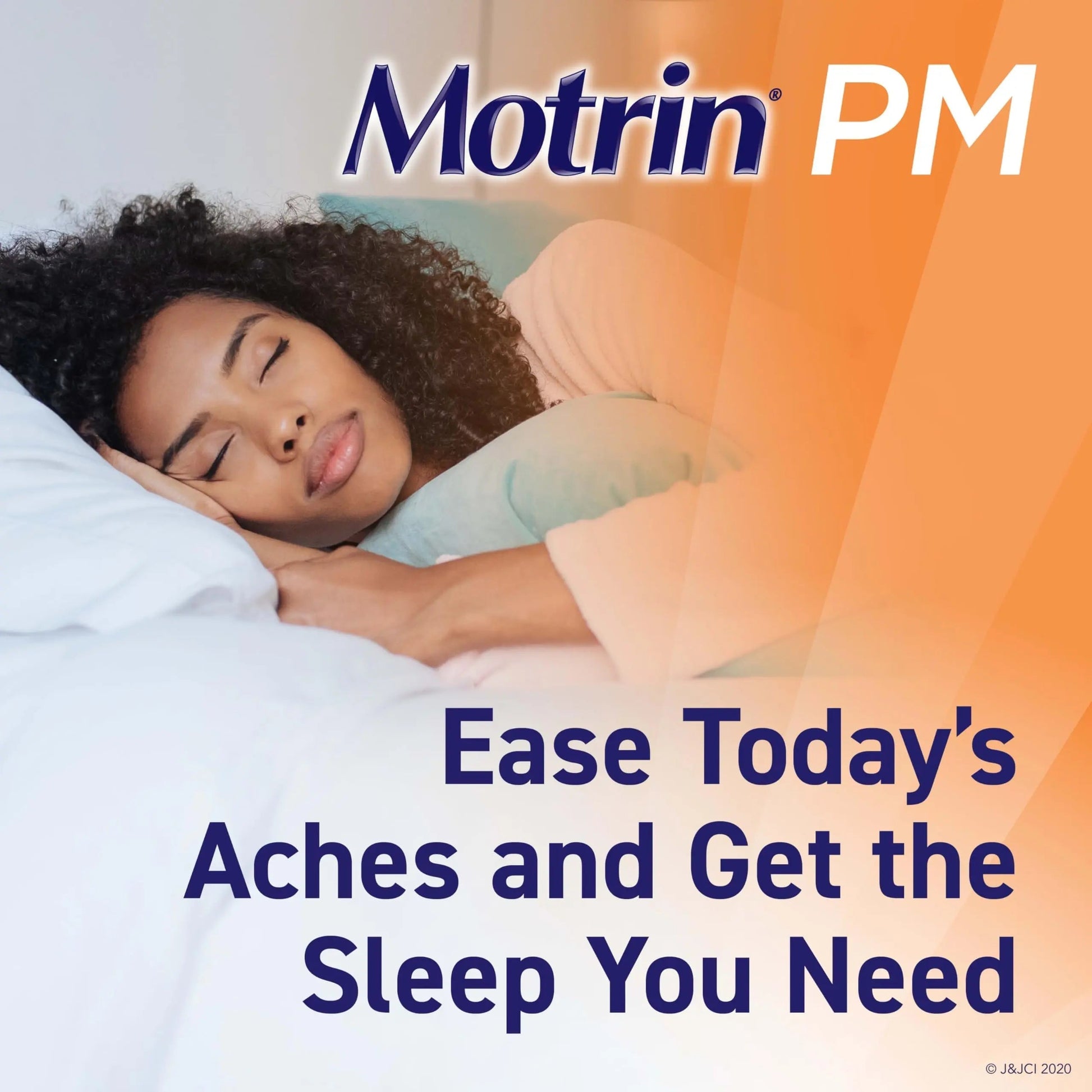 Motrin PM Pain Relief Caplets with 200 mg Ibuprofen & 38 mg Diphenhydramine Sleep Aid, Nighttime Pain Reliever for Minor Aches & Pains Helps You Fall Asleep & Stay Asleep, 20 ct Motrin Au supplements