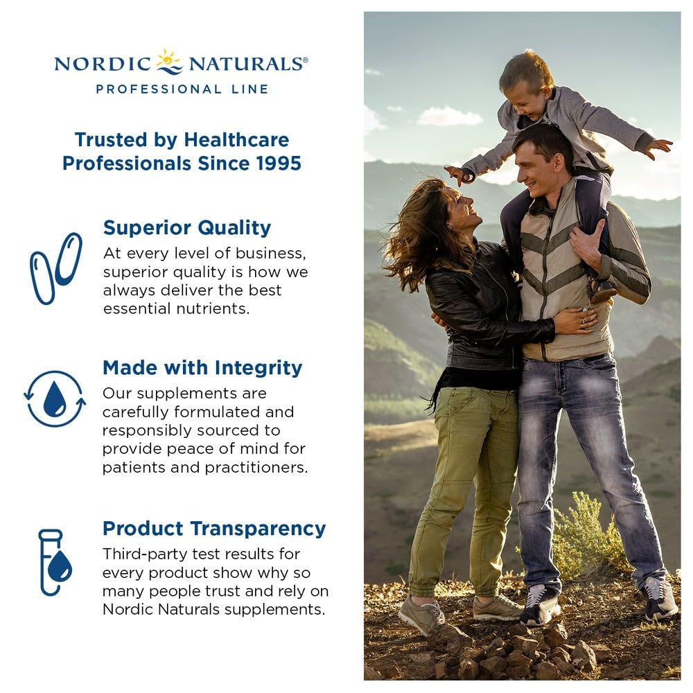 Nordic Naturals ProOmega 2000-D, Lemon Flavor - 120 Soft Gels - 2150 mg Omega-3 + 1000 IU D3 - Ultra High-Potency Fish Oil - EPA & DHA - Brain, Heart, & Immune Health - Non-GMO - 60 Servings Nordic Naturals Au supplements