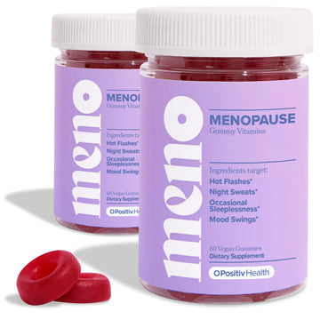 MENO Gummies for Menopause, 30 Servings (Pack of 2) - Hormone-Free Menopause O Positiv Au supplements