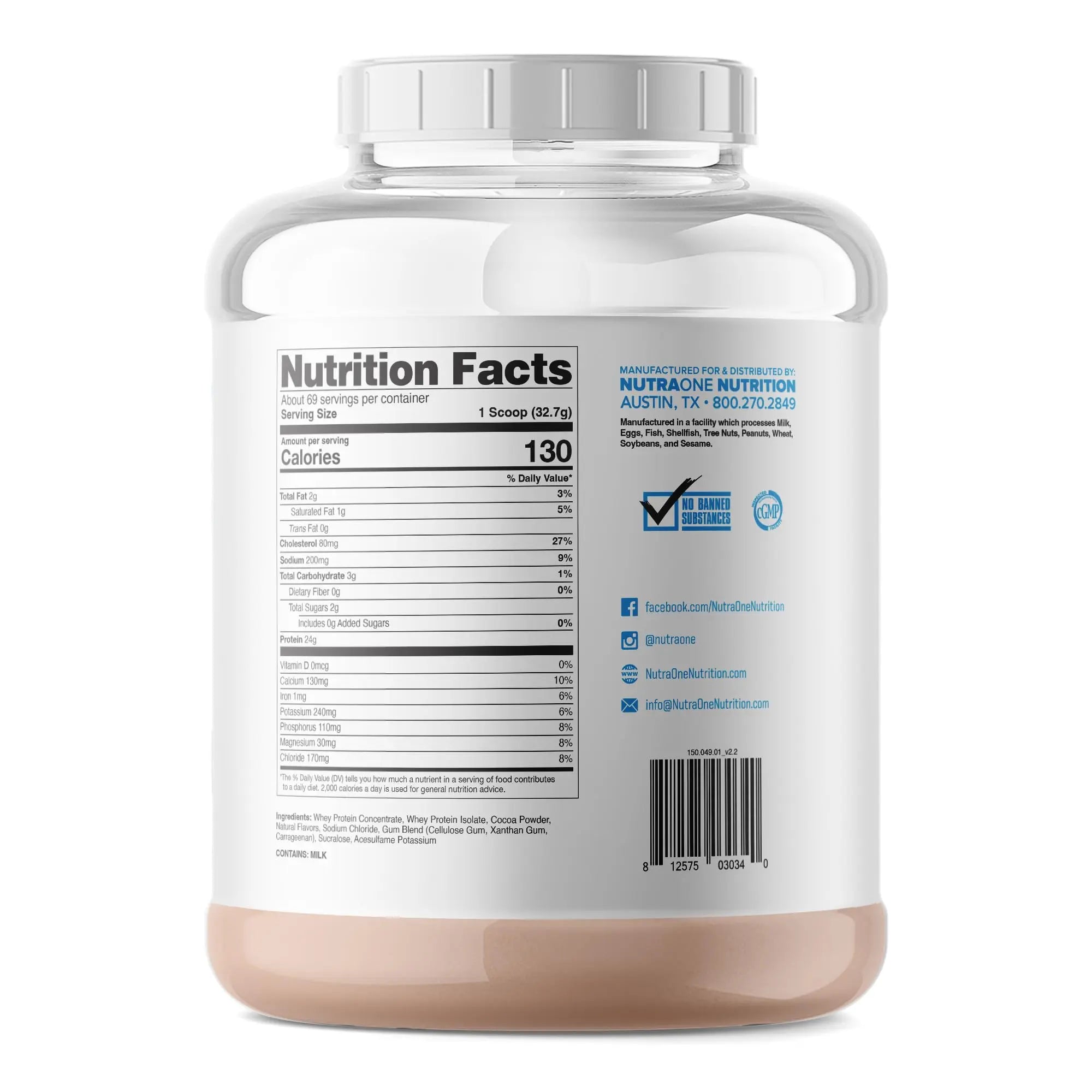 ProteinOne Whey Protein by NutraOne —Promote Recovery and Build Muscle NutraOne Nutrition Au supplements