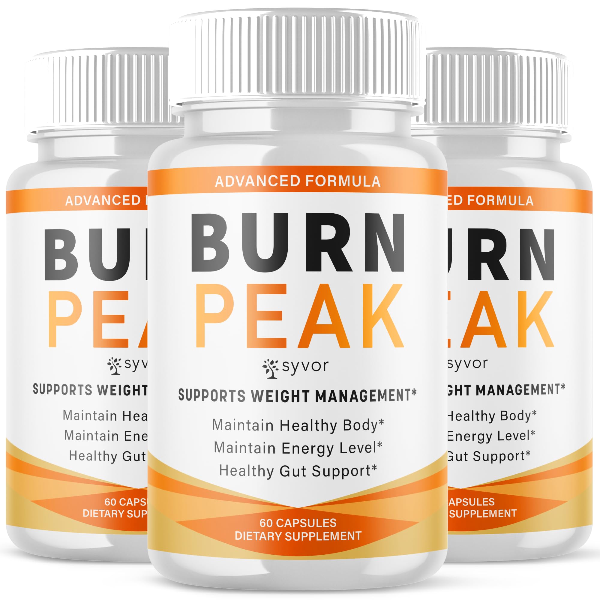 (3 Pack) Burn Peak Capsules, Official Burnpeak Pink Salt Pills with All Natural Ingredients, Advanced BurnPeak Health Supplement with Premium Vitamins for Active Lifestyle Support (180 Capsules) Syvor Au supplements