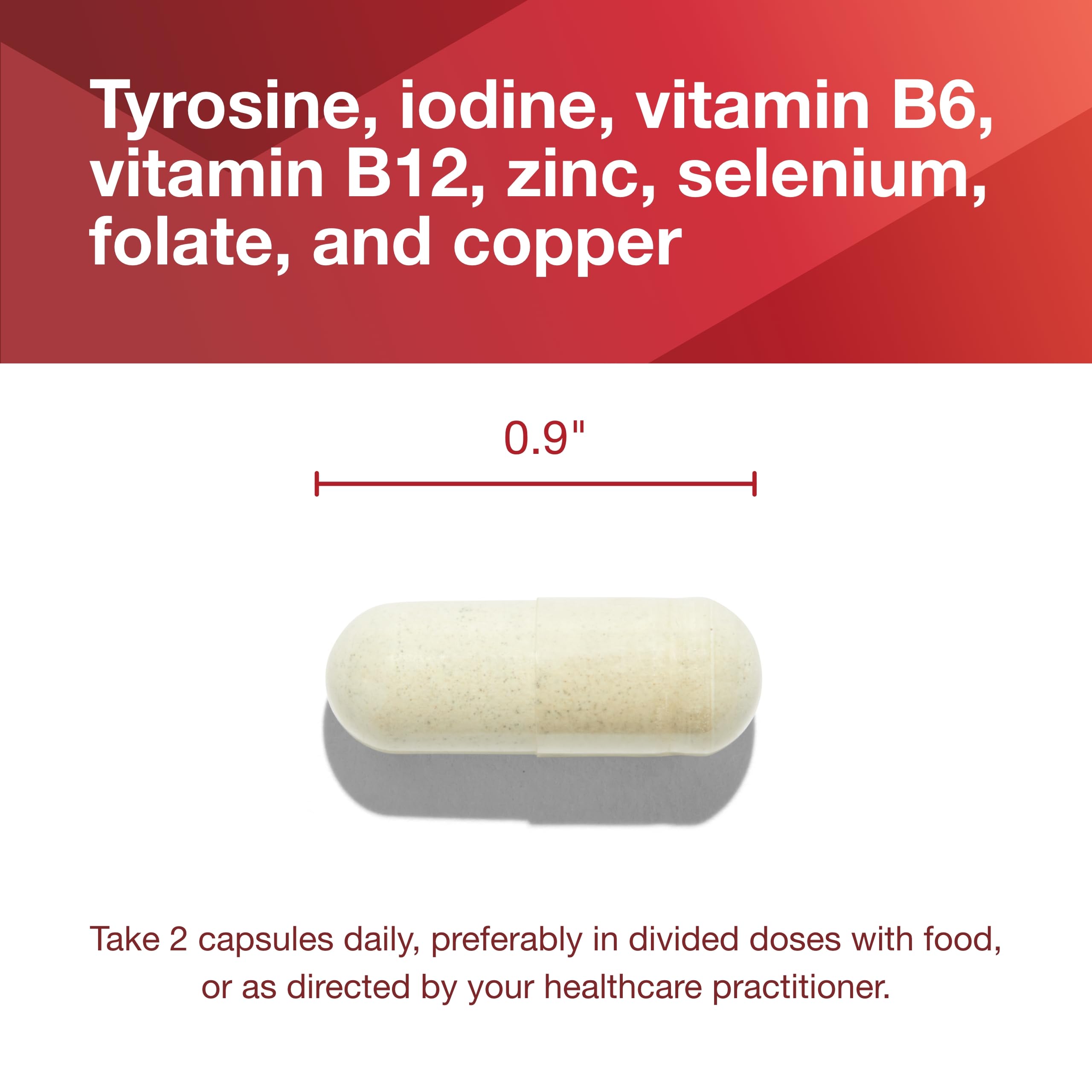 PROTOCOL FOR LIFE BALANCE Ortho Thyroid - Supports Healthy Thyroid Function* - with Ashwagandha, Zinc & Selenium - Non-GMO & Kosher - 90 Veg Capsules PROTOCOL FOR LIFE BALANCE Au supplements
