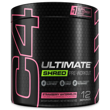 Cellucor C4 Ultimate Shred Pre Workout Powder, Fat Burner for Men & Women, Weight Loss Cellucor Au supplements