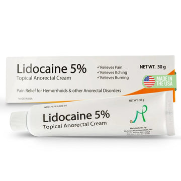 Mohnark Maximum Strength Lidocaine Hemorrhoid Treatment Cream for External and Internal Hemorrhoids Treatment Burn Itch Pain Relief Anal Cream Topical Anorectal Numbing Cream- 30 Gram Tube Made in USA MOHNARK Au supplements