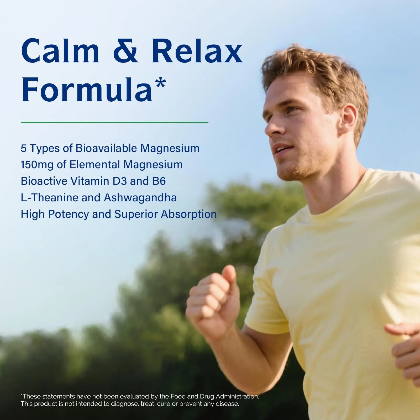 Innate Vitality Magnesium Complex, Magnesium Glycinate Citrate Malate Taurate with Ashwagandha L-Theanine Vitamin D3 & B6, High Absorption, Full Spectrum, Bones Stress Sleep Support, 90 caps Innate Vitality Au supplements