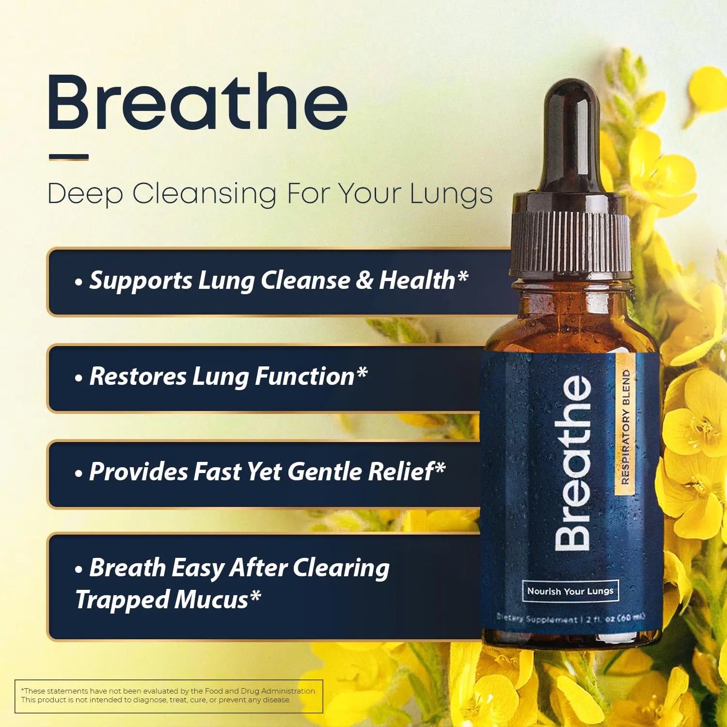 BREATHE & BREATHE PM Bundle - 60 Caps & 1 fl.oz. Mullein Drops for Lungs & Airways: Peppermint, Thyme, & Mullein Leaf Extract for Lungs Detox for Smokers - Clear Mucus & Breathe - GMO-Free & USA-Made Herbal Tea Therapy Au supplements