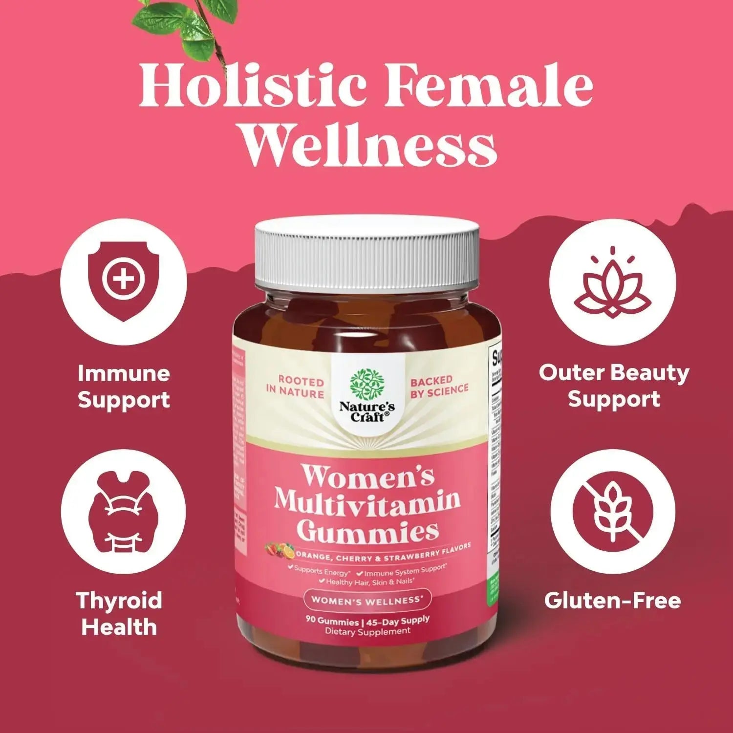 Bundle of Perimenopause Supplement with Maca Root Vitex Berry Black Cohosh for Hot Flashes Night Sweats Hormone Balance Natures Craft Au supplements