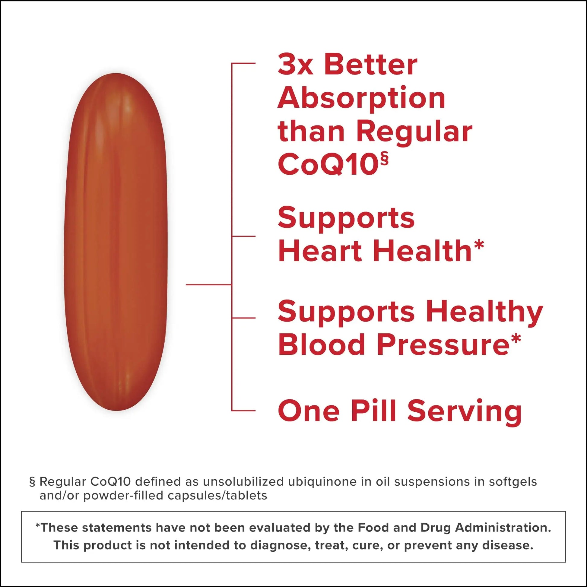 Qunol Ultra CoQ10 100mg Softgels- 3x Better Absorption, Antioxidant for Heart Health & Energy Production, Coenzyme Q10 Vitamins Qunol Au supplements