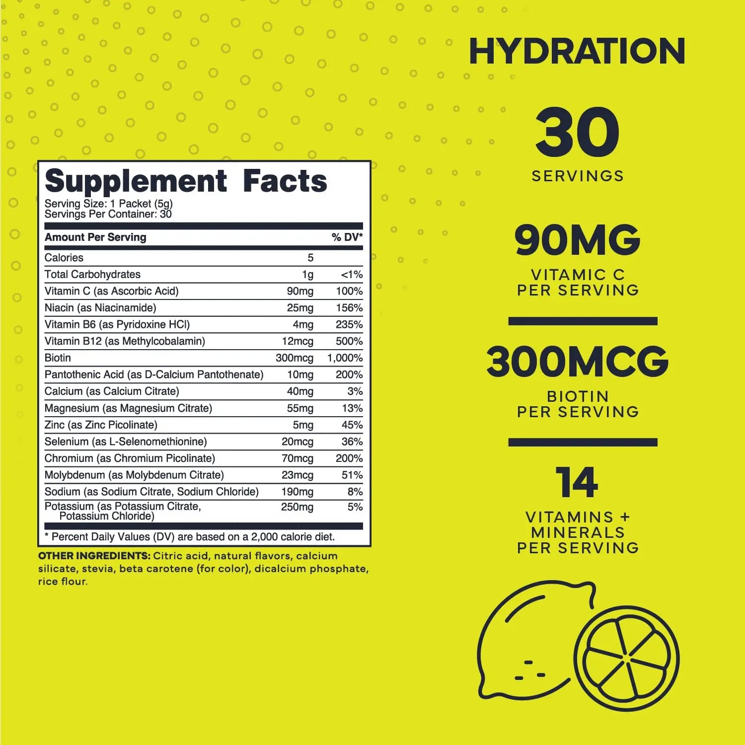 Type Zero Clean Hydration + Electrolytes Drink Mix (30 Single-Serving Packets) (Citrus Lime Flavored) - Advanced Hydration for Any Occasion Type Zero Au supplements