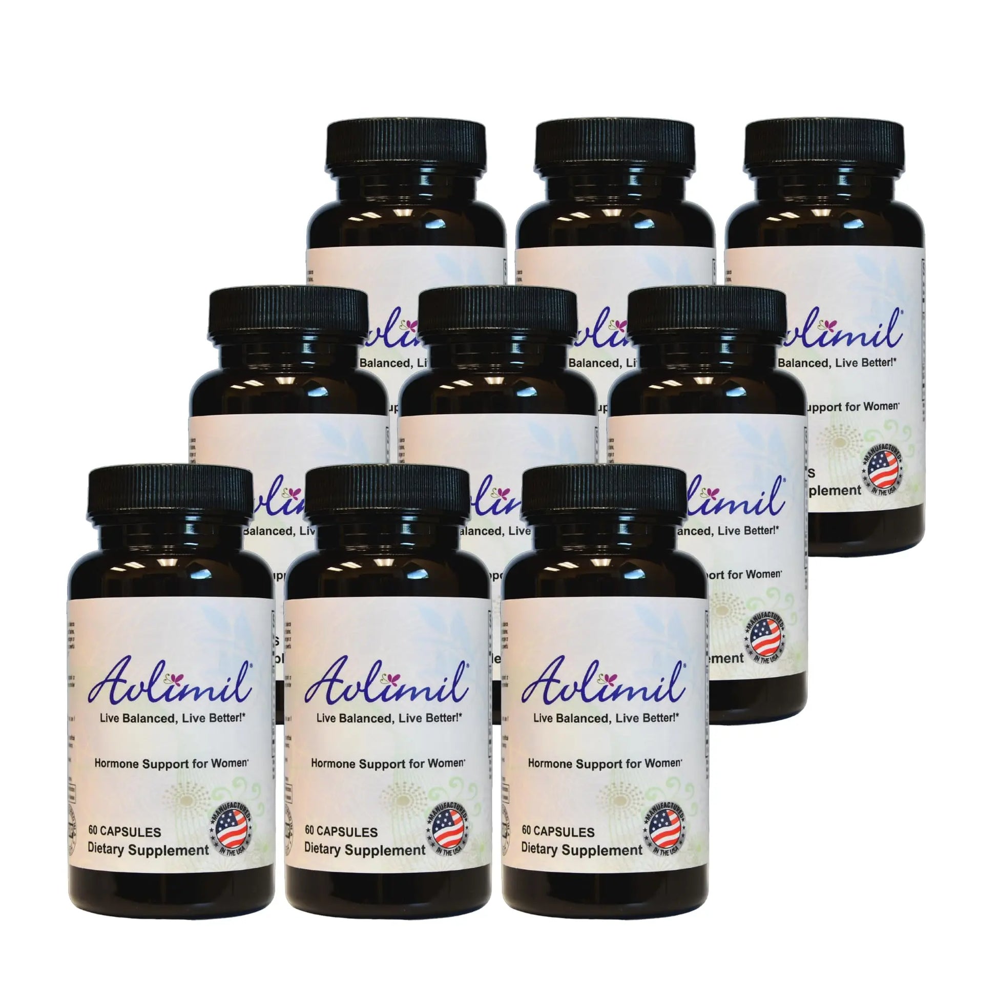 Avlimil Hormone Balance & Menopause | Relief from Mood Swings, Hot Flashes, Night Sweats & Irritability Avlimil Au supplements