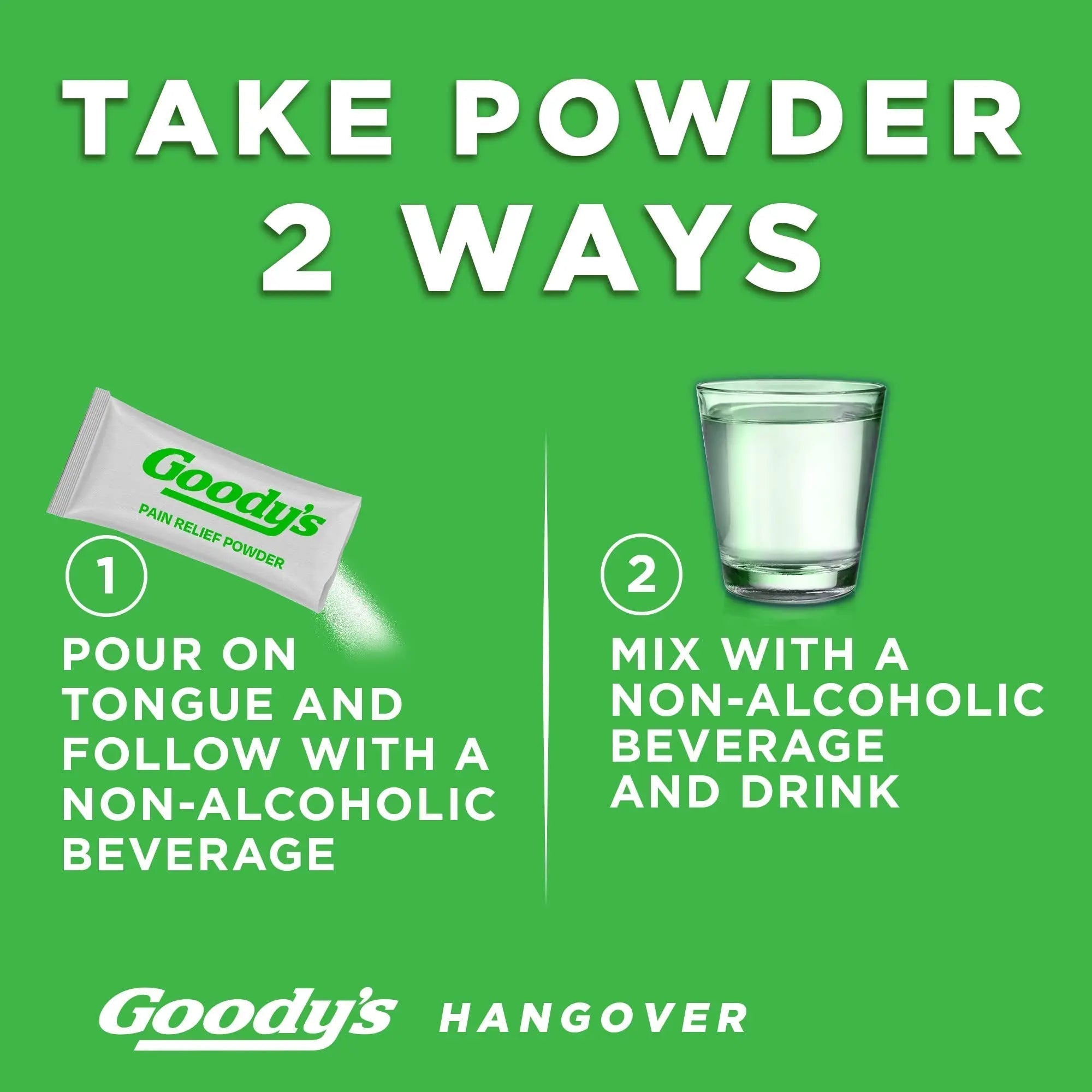 Goody's Hangover Powders, Fast Pain Relief & Boost of Alertness Berry Citrus, 4 ct (Pack of 1) Goody's Au supplements