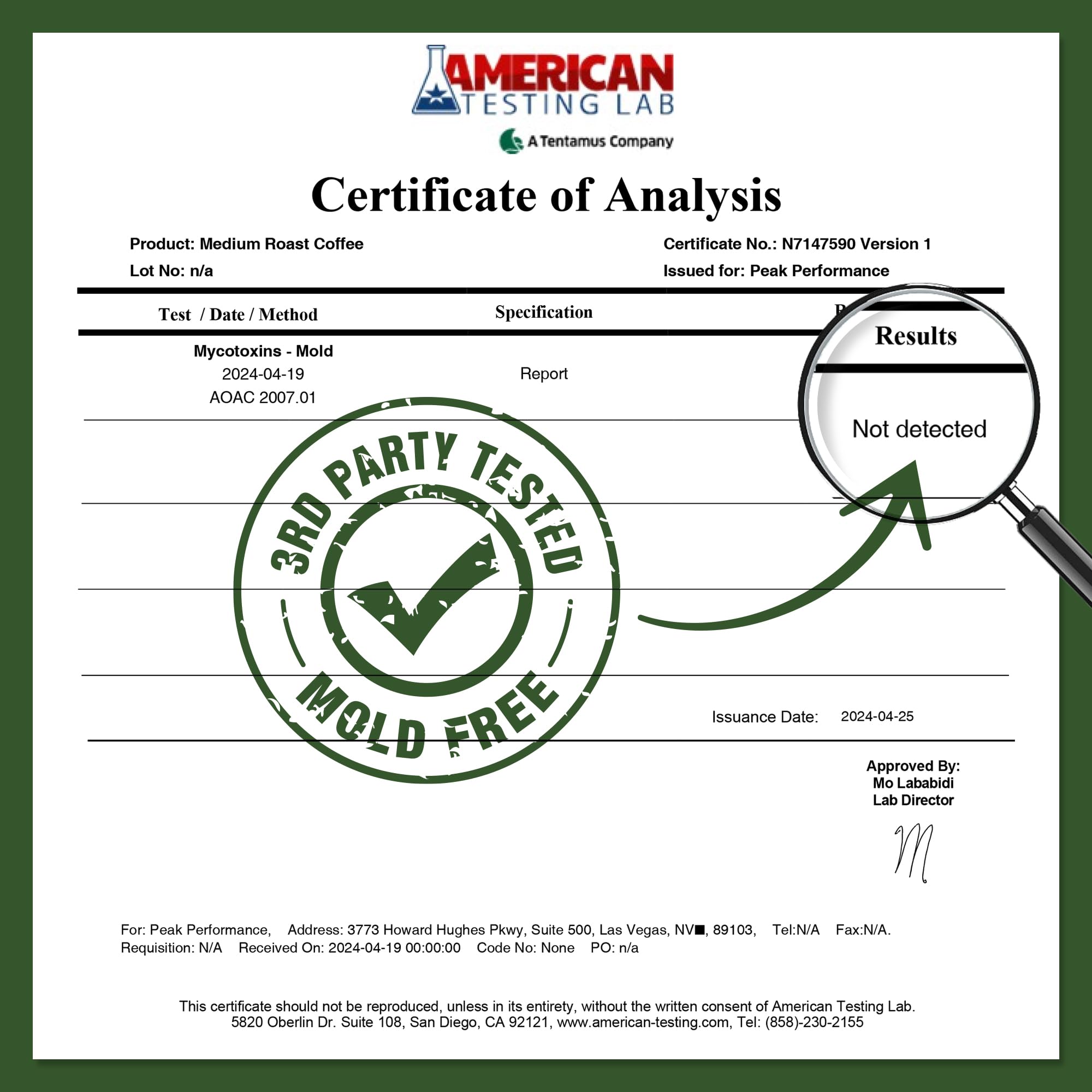 Peak Performance High Altitude Organic Coffee - Fair Trade, Low Acid, Non GMO, and Beans Full of Antioxidants - Medium Roast Smooth Tasting USDA Certified Organic Whole Bean Coffee Bag 12 oz Peak Performance Au supplements