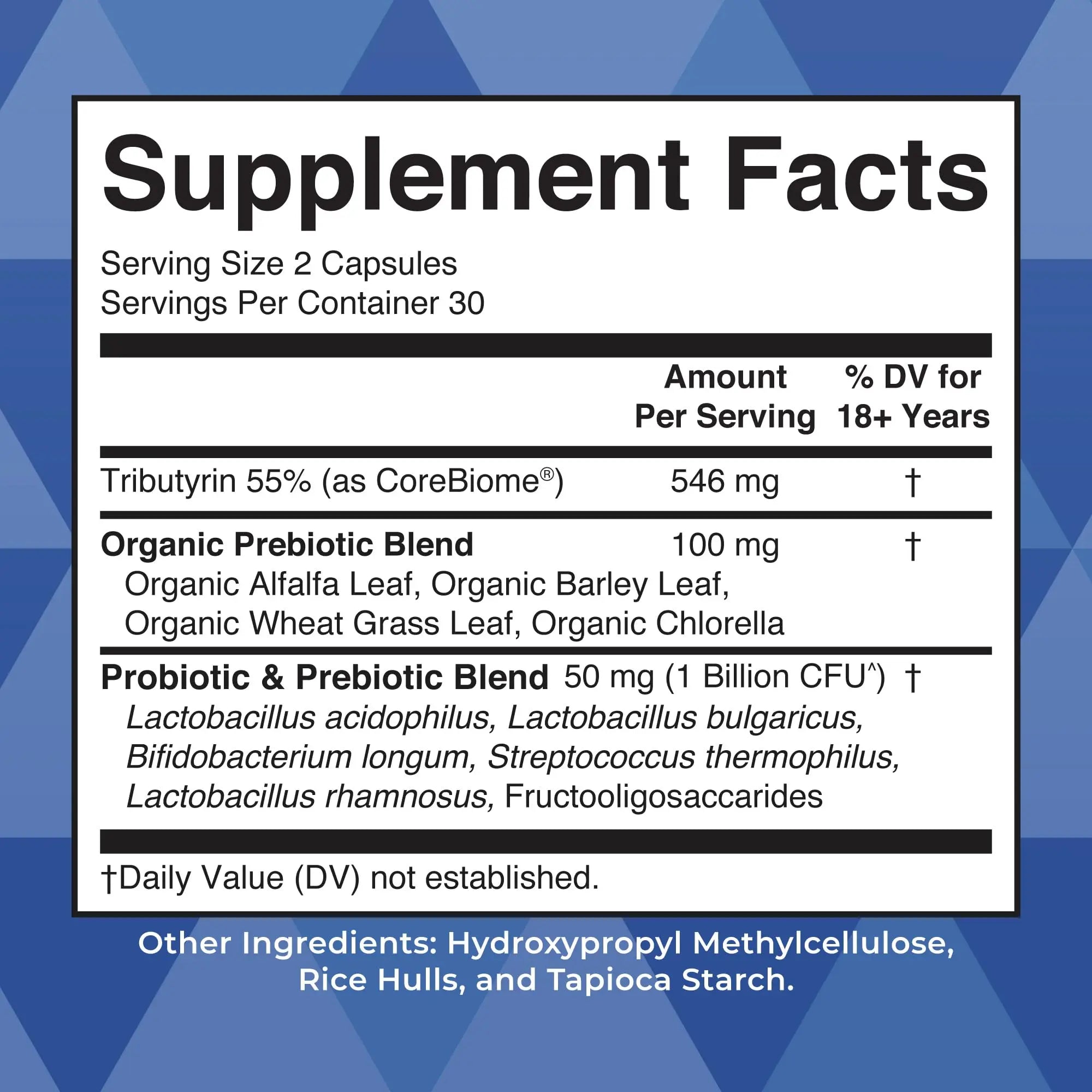 MARYRUTH'S Complete Gut Health+ Capsules | 5 Probiotic Blend | Butyrate | Corebiome® | Vegan Gut Support | Support Gastrointestinal Health & Microbiome MARYRUTH'S Au supplements