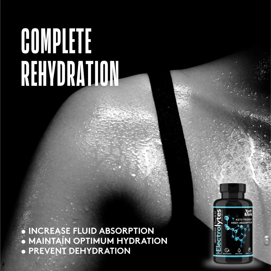 Complete Electrolyte Supplement Pills High Absorption | Cmax Potassium Youth & Tonic Au supplements