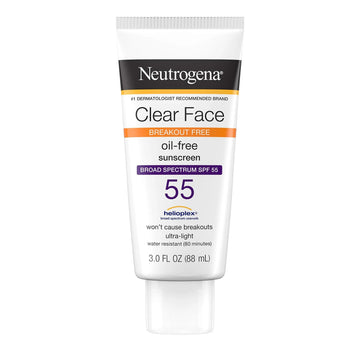 Neutrogena Clear Face Liquid Lotion Sunscreen for Acne-Prone Skin Neutrogena Au supplements