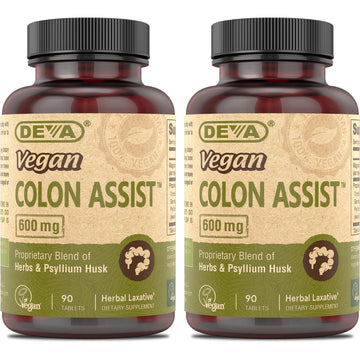 DEVA Vegan Colon Assist 90 Tabs (Pack of 2) DEVA Au supplements