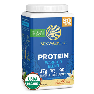 Sunwarrior Vegan Protein Powder Organic Plant-Based Protein | BCAA Amino Acids Hemp Seed Plant Protein | Soy Free Dairy Free Gluten Free Synthetic Free Non-GMO Sunwarrior Au supplements