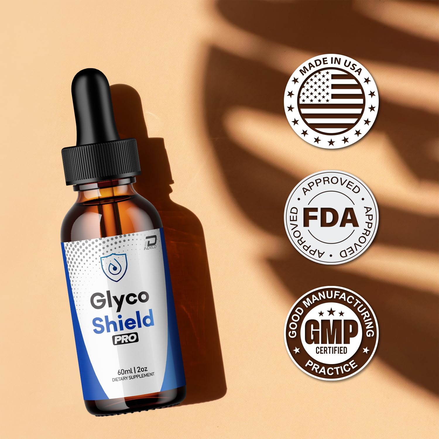 Indelo Glyco Shield Pro Healthy Formula – GlycoShield Pro All Natural Healthy Levels - Extra Strength Liquid, GlycoShieldPro Reviews (3 Pack – 3 Month Supply) Indelo Au supplements