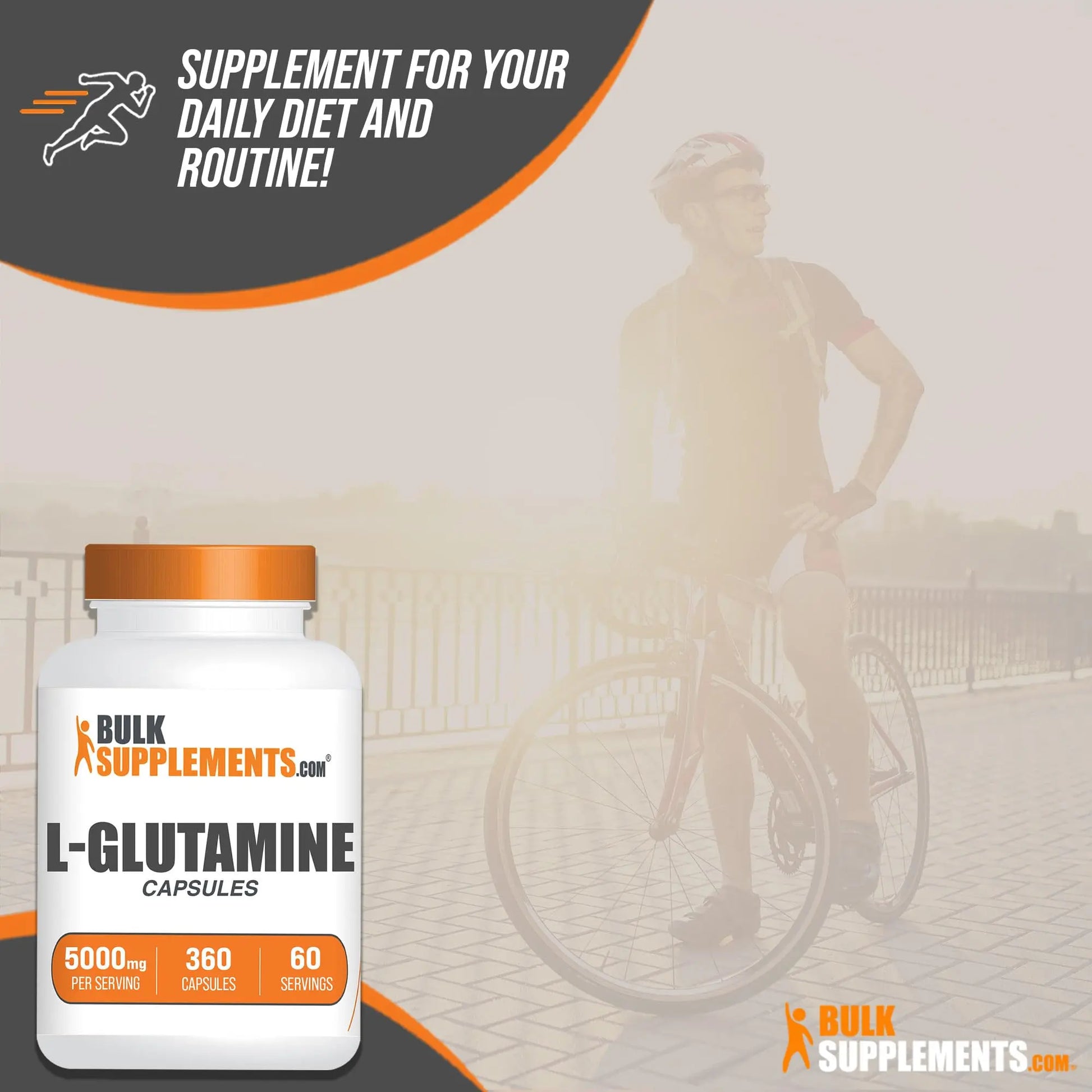 BULKSUPPLEMENTS.COM L-Glutamine Capsules - Glutamine Supplement, L Glutamine BULKSUPPLEMENTS.COM Au supplements