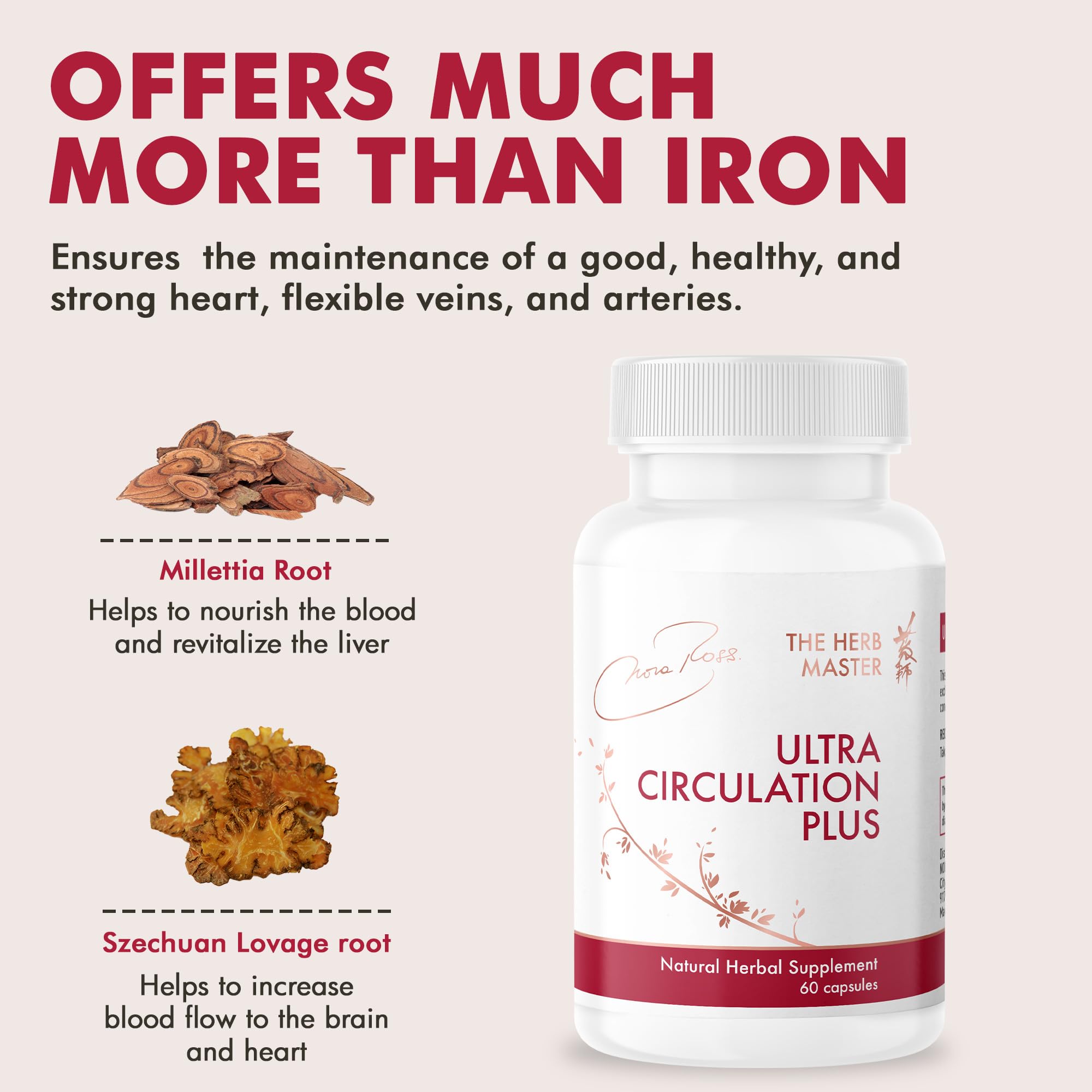 Nora Ross Ultra Circulation Supplements – Healthy Nitric Oxide Supplements for Men & Women – Healthy Heart and Blood Flow Support – Nitric Oxide Booster Supplement – 60 Capsules Nora Ross, Inc. Au supplements