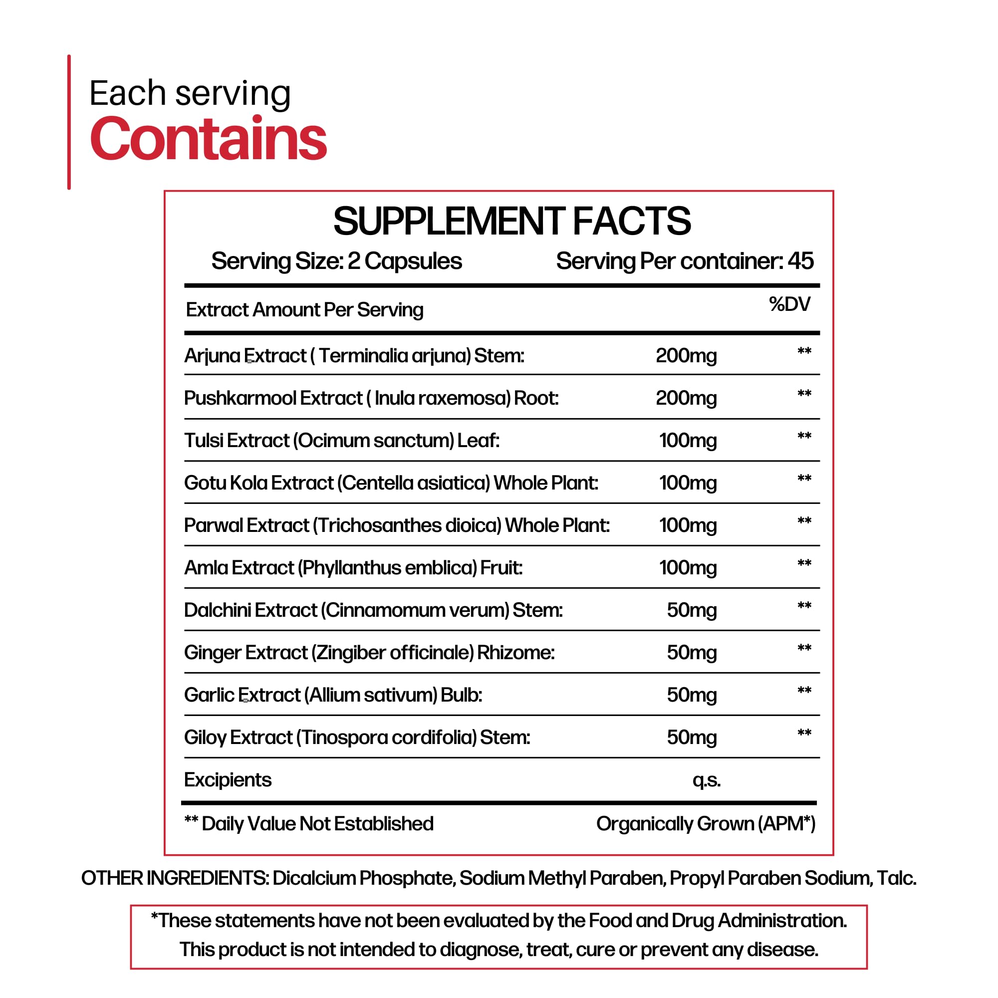 Cureayu Heart Tone Capsules | Natural Heart Health Supplement | Supports Healthy Cholesterol & Triglycerides Levels | with Arjuna, Pushkarmool + 8 Other Herbs | 90 Capsules Cureayu Au supplements