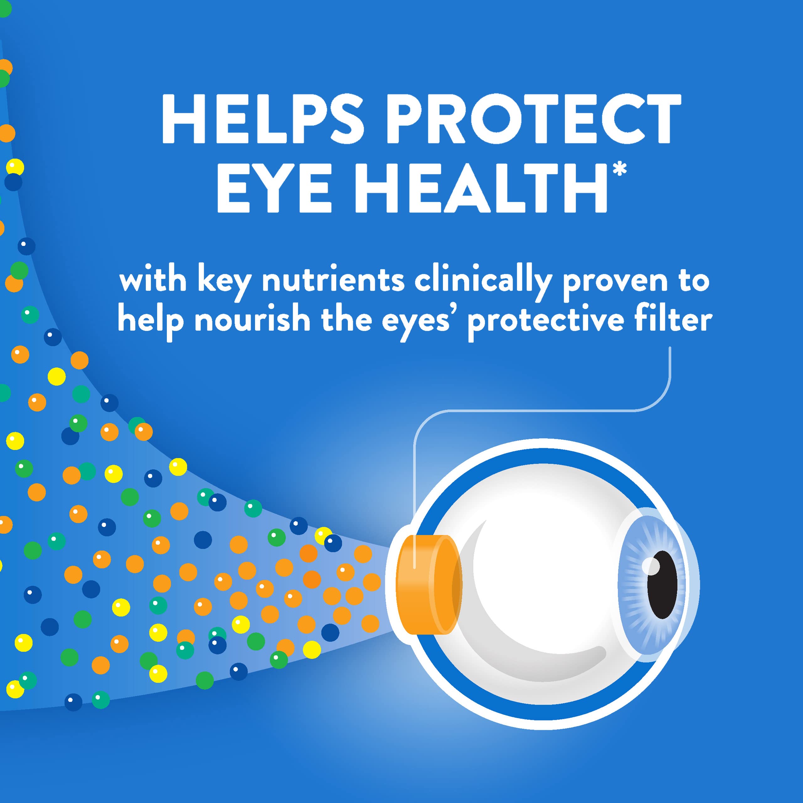 Ocuvite 50+ Eye Vitamin & Mineral Supplement, Multivitamin for Vision & Ocular Health with Omega-3, Zinc, Vitamins C & E, Lutein & Zeaxanthin, Zinc Supplements for Women and Men, 50 Softgels Ocuvite Au supplements