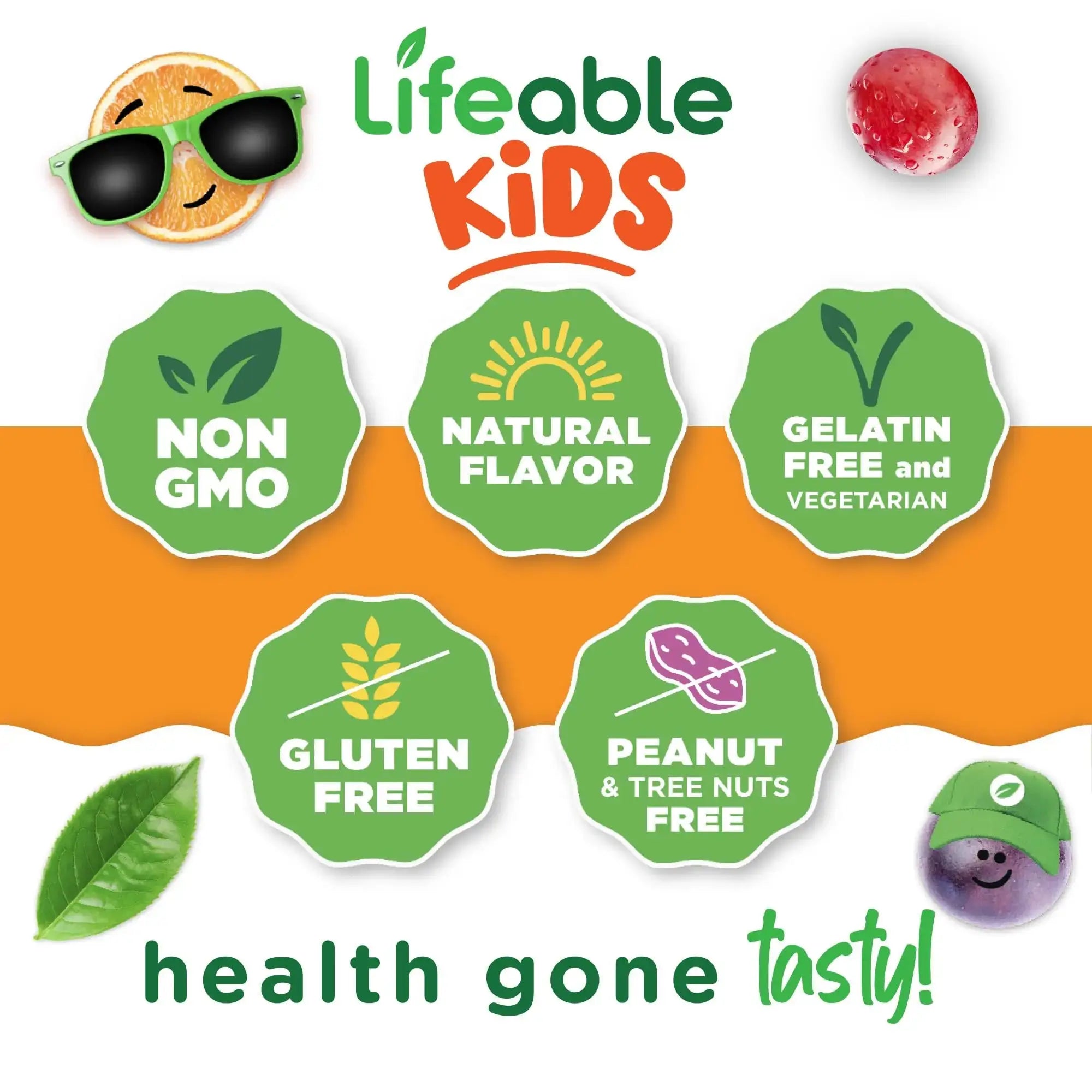 Doctors Finest Multivitamin Gummies for Kids - Vegetarian, GMO-Free & Gluten Free - Great Tasting Fruit Flavors Pectin Chews - 120 Jellies Doctors Orders Au supplements