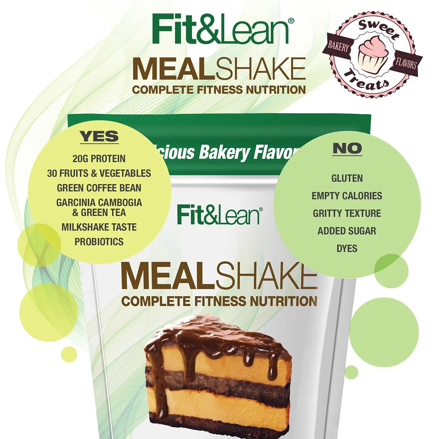Fit & Lean Meal Shake Meal Replacement with Protein, Fiber, Probiotics and Organic Fruits Fit & Lean Au supplements