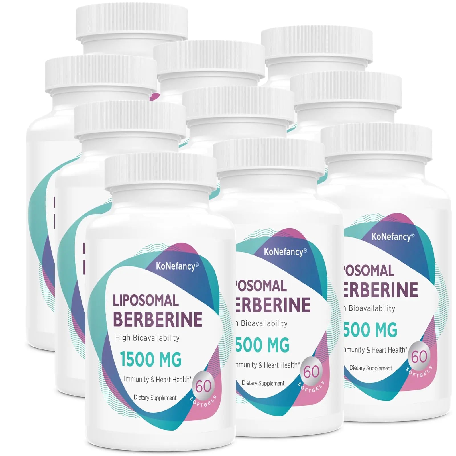 Berberine HCL Supplement 1500mg - High Bioavailability Liposomal Berberine Capsules KoNefancy Au supplements