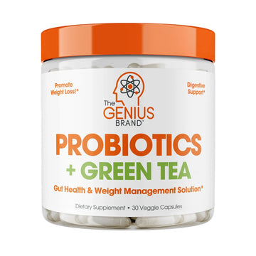 Genius Probiotics for Weight Loss with Green Tea Extract - Fat Burner Supplement & Digestive The Genius Brand Au supplements
