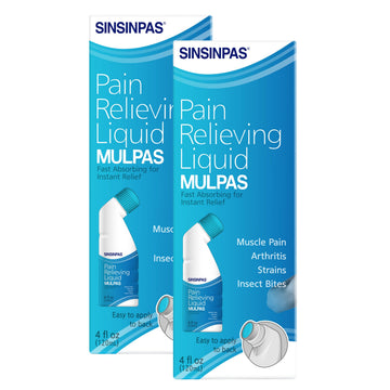 SINSINPAS Pain Relieving Liquid - MULPAS 2 Pack (Total 8 fl oz) SINSINPAS Au supplements