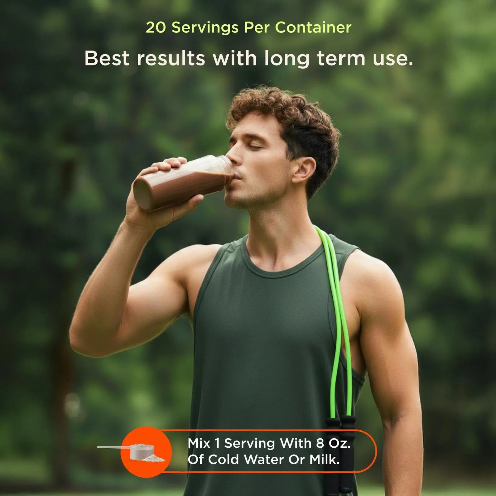 The Genius Brand Protein Powder - Chocolate + Adaptogenic Mushroom Blend - Plant-Based Protein with Reishi, Cordyceps & Lion’s Mane - Daily Muscle Recovery & Immune Support - 20 Servings The Genius Brand Au supplements