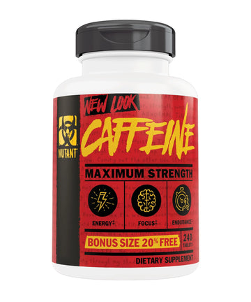 Mutant Caffeine - Pure, Restore Mental Alertness or Wakefulness When Fatigued Mutant Au supplements