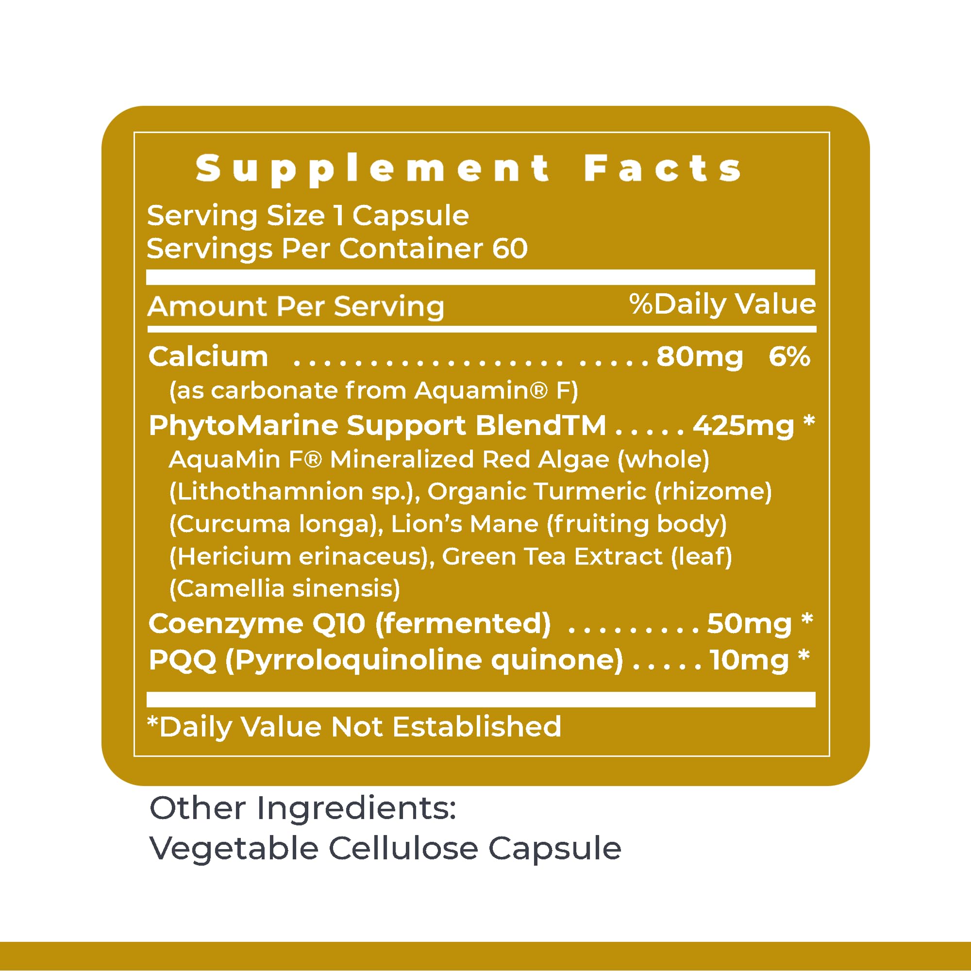Premier Research Labs Premier PQQ Complex with CoQ10 - Coenzyme Q10, Co Q 10 Supplement with Pyrroloquinoline Quinone (PQQ) for Antioxidant, Brain & Heart Support - 60 Vegetarian Capsules Premier Research Labs Au supplements