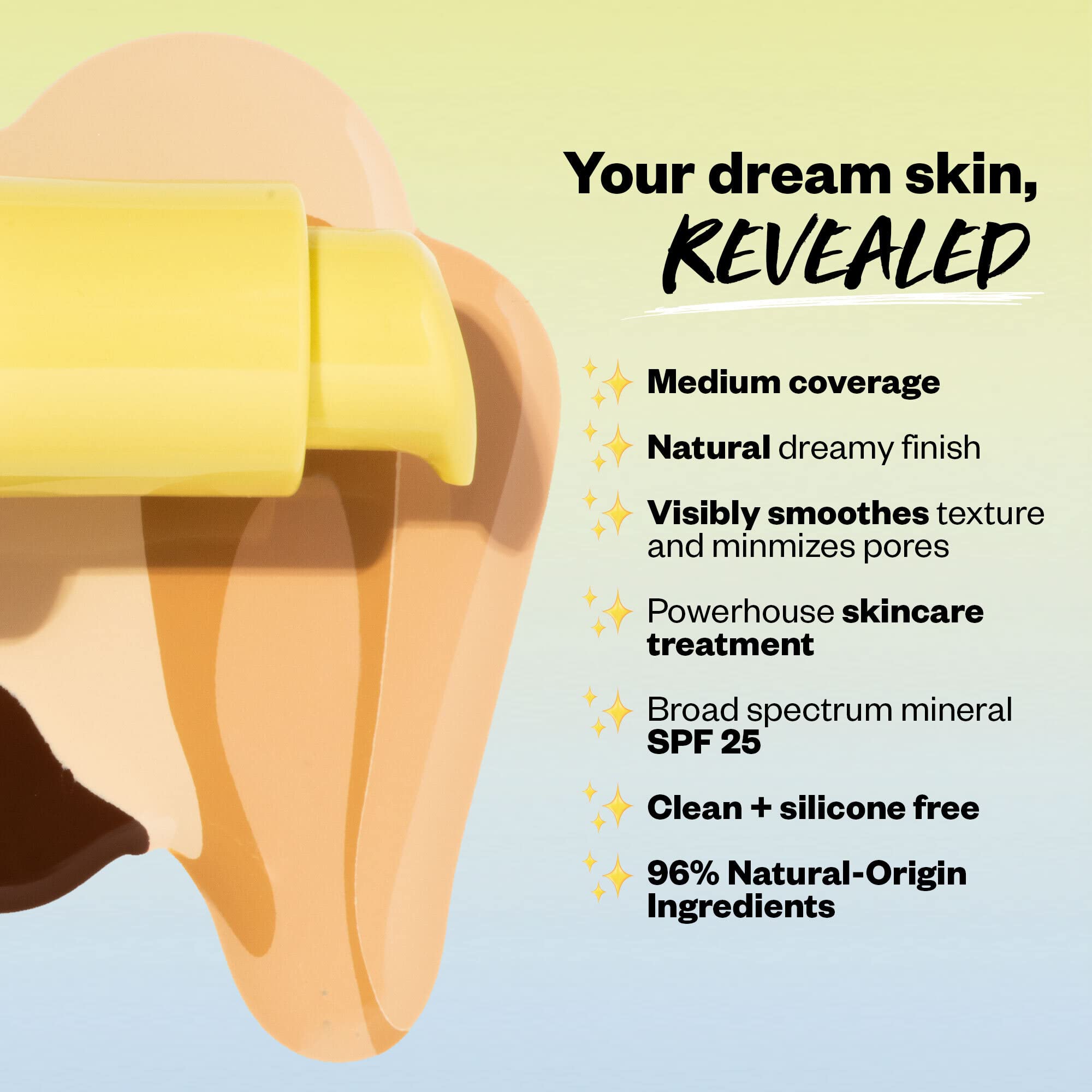 Kosas Revealer Liquid Foundation SPF 25 – Medium Buildable Coverage, Hydrating Natural Glow Finish, Light Medium Neutral 200 Kosas Au supplements
