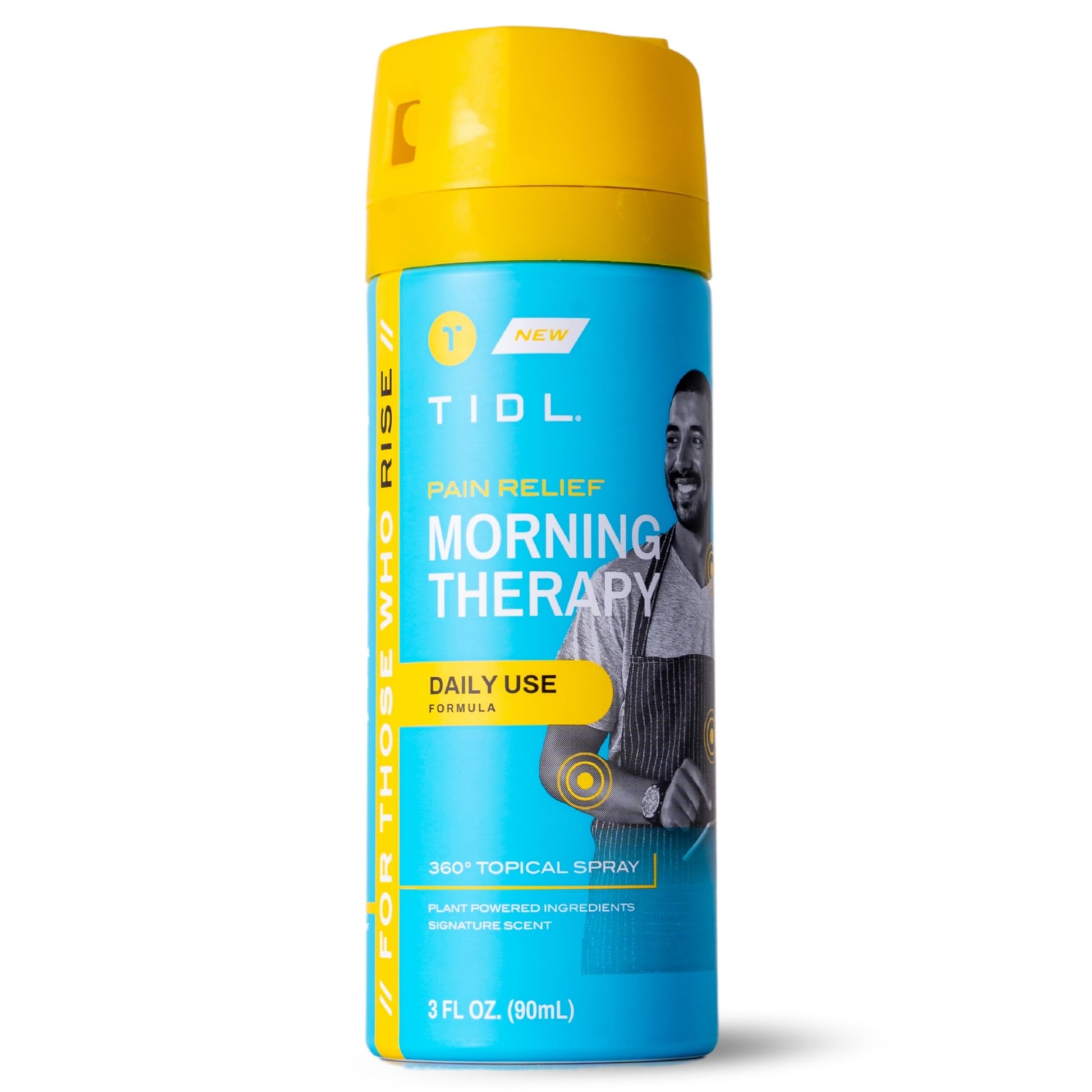 TIDL Pain Relief Spray, 3 Oz, Refreshing Morning Therapy for Muscle, Joint & Neck Pain Relief, Energizing, Plant-Based Menthol & Camphor Pain Reliever, Quick Drying Formula TIDL Au supplements