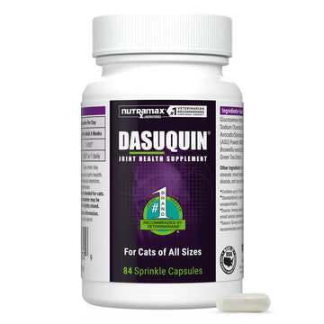 Nutramax Laboratories Dasuquin Joint Health Supplement for Cats - With Glucosamine, Chondroitin, ASU, Boswellia Serrata Extract, and Green Tea Extract, 84 Capsules Nutramax Laboratories Au supplements