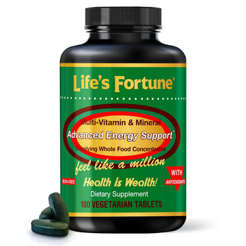 Life's Fortune Multivitamin & Mineral Supplement, Daily Natural Energy Source for Men & Women, with Superfood Greens Life's Fortune Au supplements