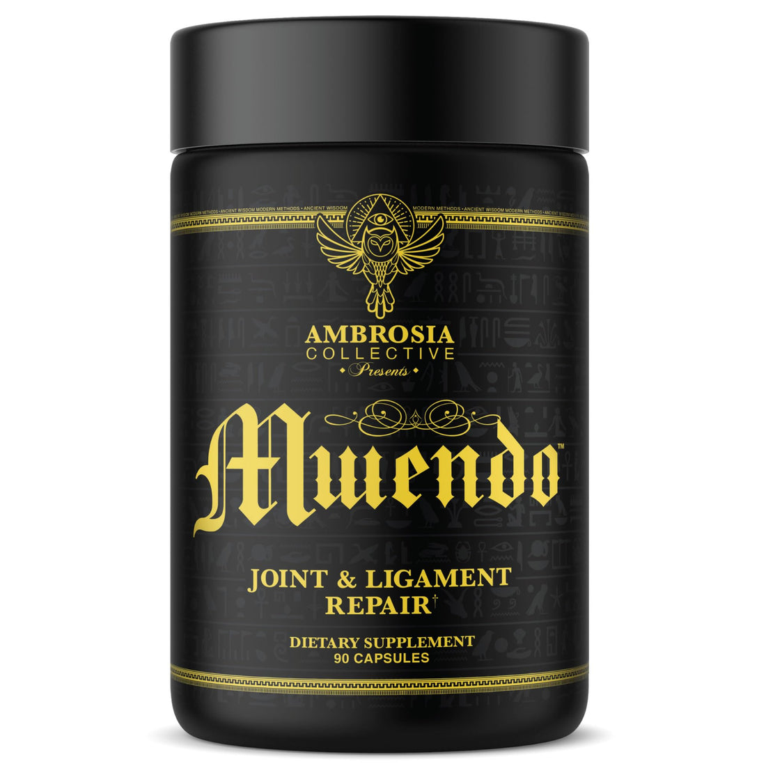 Ambrosia Mwendo - Joint & Ligament Repair | Strengthen Tendons & Increase Soft Tissue Extensibility | Muscle Soreness, & Recovery Time with BioCell Collagen | 90 Veggie Capsules Ambrosia Au supplements