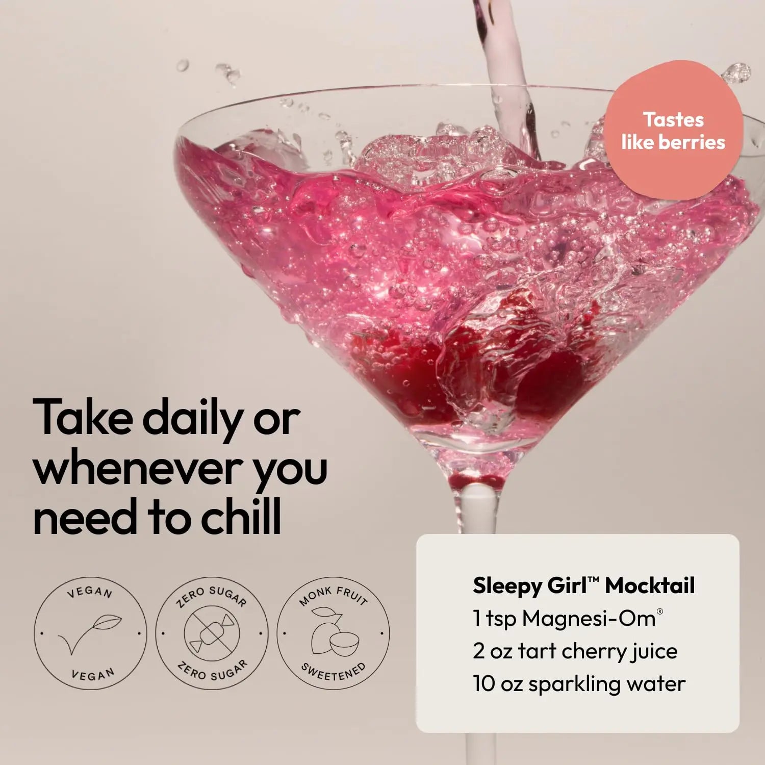 Moon Juice Magnesi-Om Magnesium Powder Supplement - Chelated Magnesium Complex + L-Theanine Blend for Rest, Relaxation & Regularity Moon Juice Au supplements