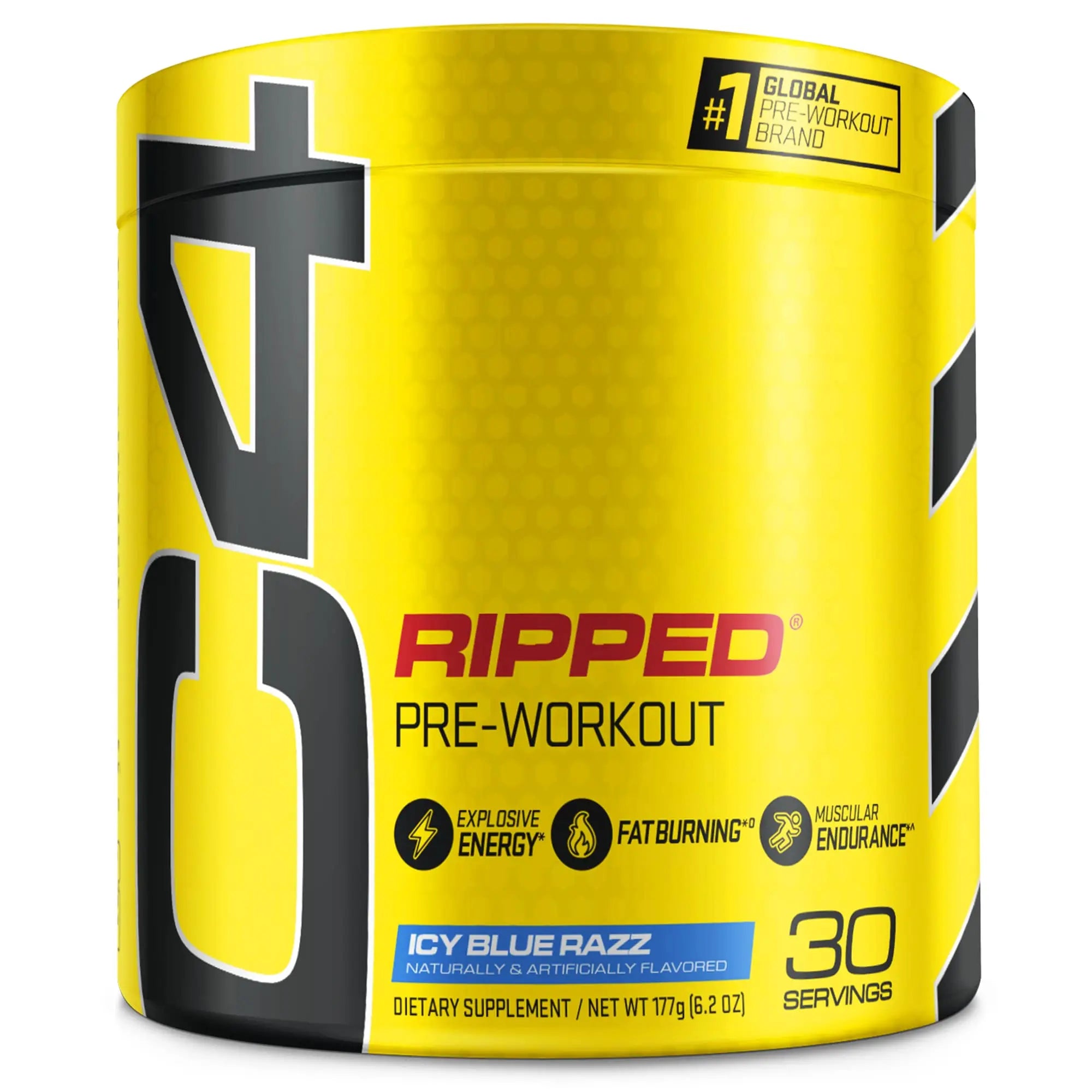 Cellucor C4 Ripped Pre Workout Powder ICY Blue Razz | Creatine Free + Sugar Free Cellucor Au supplements