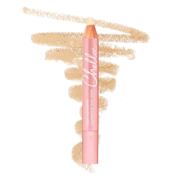 Chella Highlighter Makeup Pencil - Vegan, Cruelty Free, Paraben Free, Gluten Free - Use as a Highlighter, Concealer and Under Eye Liner (Light Matte) Chella Au supplements