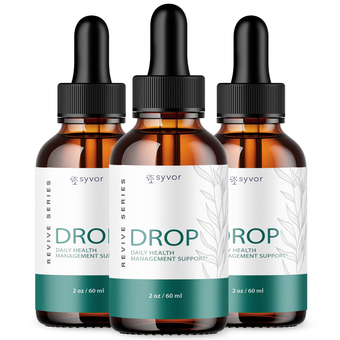 (3 Pack) Drop The Pounds Drops, Official Drop The Pounds Liquid Drops with All Natural Ingredients, Advanced Health Optimizer & Wellness Support with Premium Vitamins for Women & Men (90 Servings) Syvor Au supplements