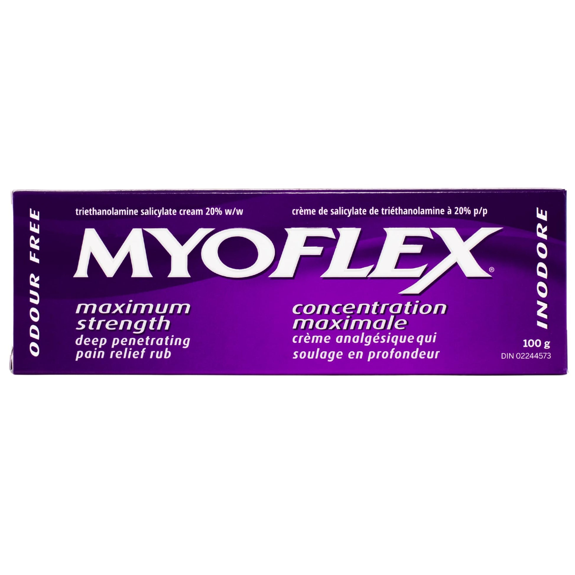 Myoflex Pain Relief Rub | Odourless | Provides Deep Penetrating Relief of Muscle Soreness & Joint Pain | Menthol Free | Stain Free | Non-Greasy | Great for Ages 2+ | 100 Grams (Maximum Strength) Myoflex Au supplements