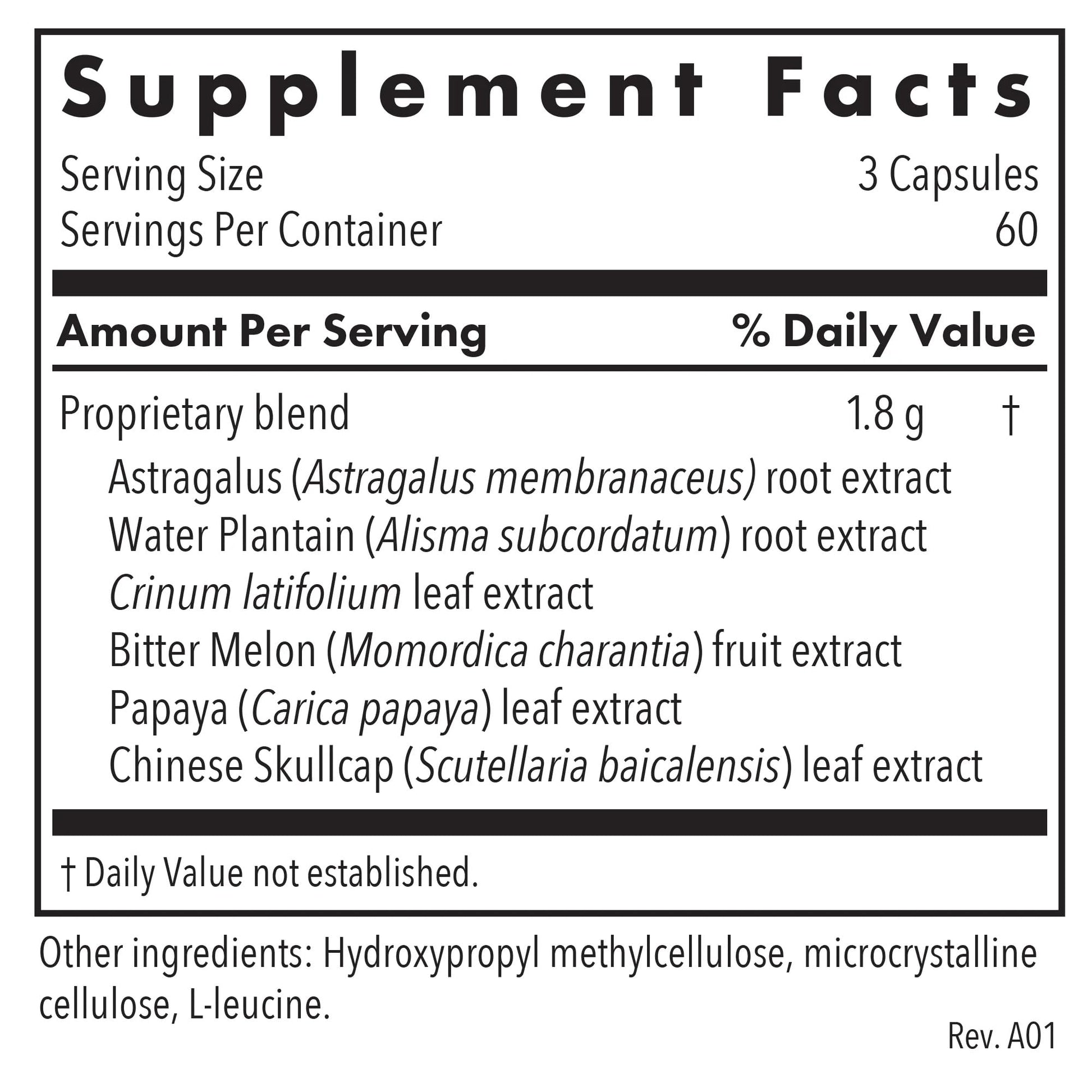 Allergy Research Group Healthy Prostate & Ovary - Traditional Chinese & Vietnamese Herbal Blend with Crinum Latifolium - Supports Reproductive Tissue & Immune Balance - 60 Servings - 180 Capsules Allergy Research Group Au supplements